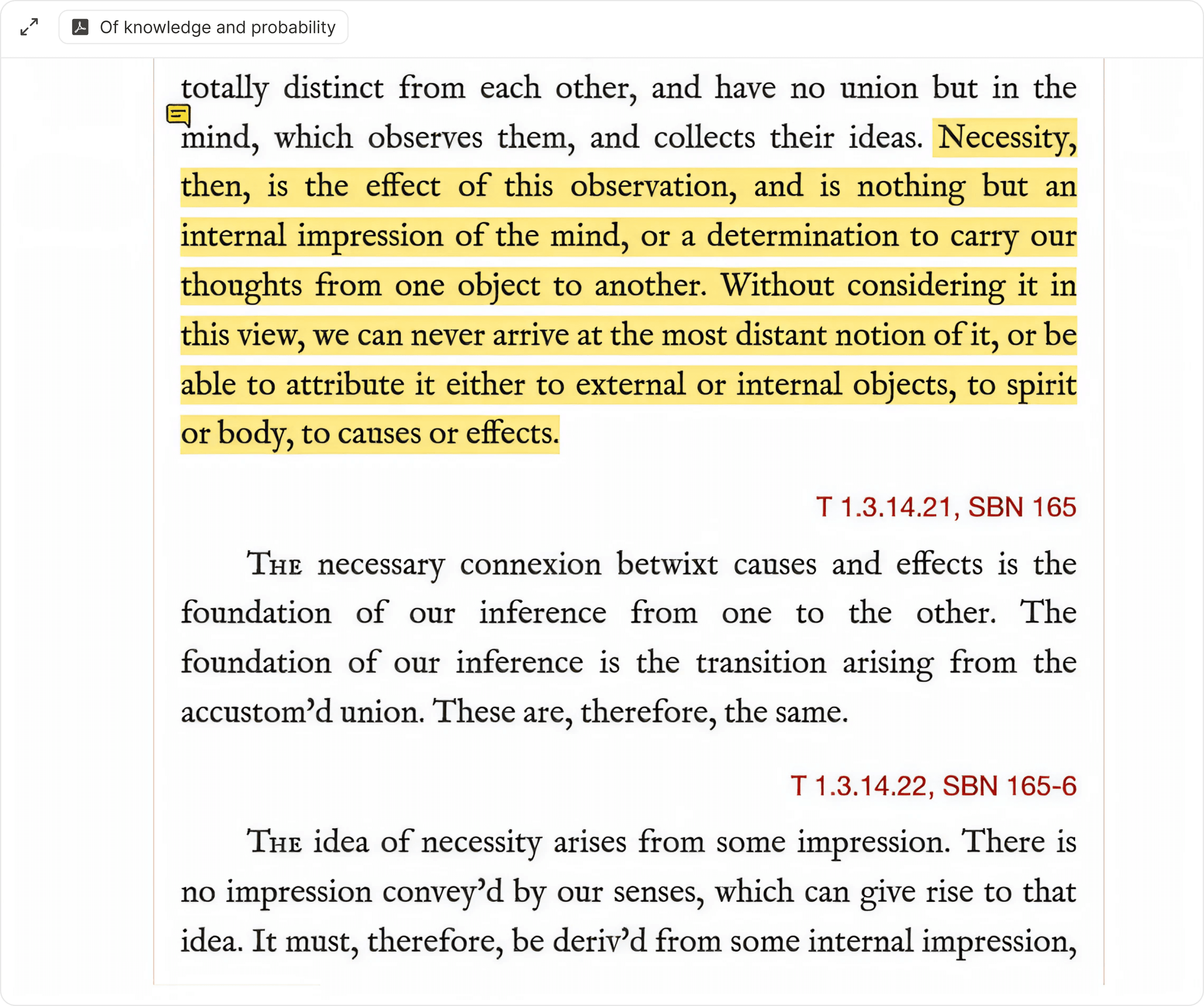 PDF annotation interface